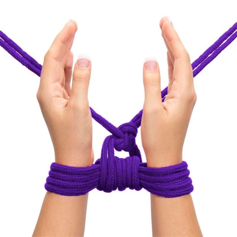 Corda Bondage 10 mt Cotone Viola