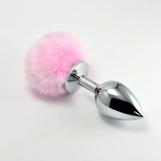 Coda Anale PomPon Rosa S