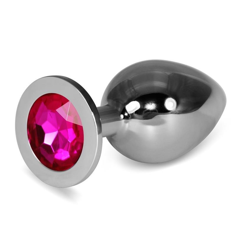 Gioiello Anale Acciaio Fucsia L