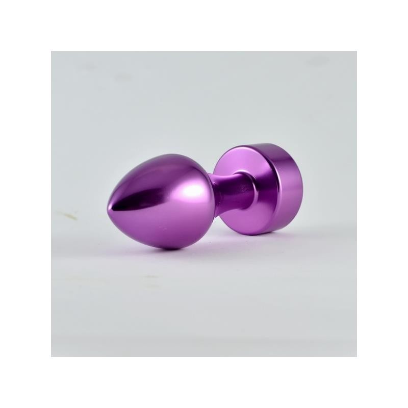 Plug Anale Gioiello Acciaio 8 cm Viola