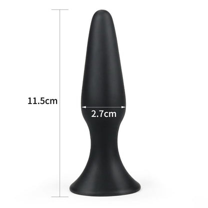 Plug Anale 11 cm Lure Nero S