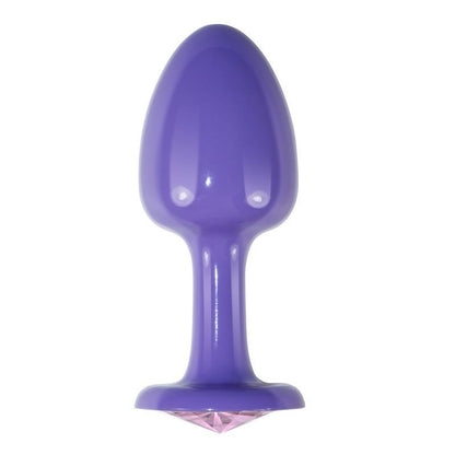 Gioiello Anale Viola Brillante Rosa