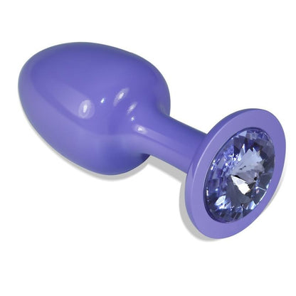 Gioiello Anale Viola Brillante Blu