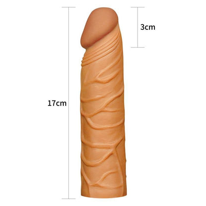 Prolunga Fallica + 3 cm Pleasure Brown