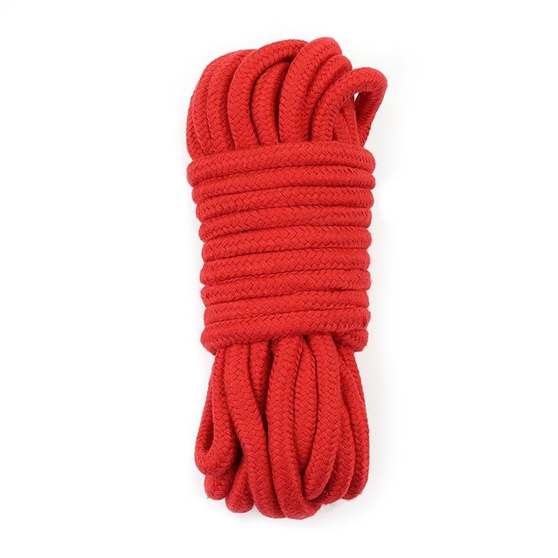 Corda Bondage 10 mt Cotone Rossa