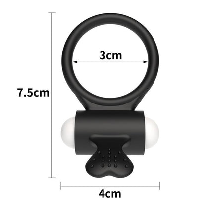 Anello Vibrante Silicone Heart