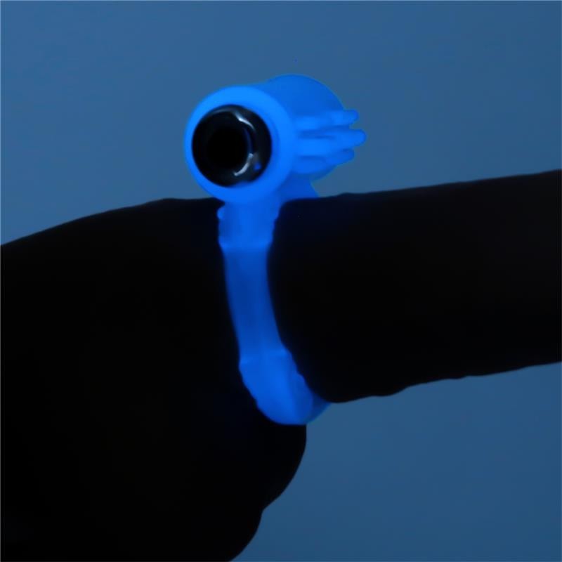 Anello Vibrante Lumino Blu