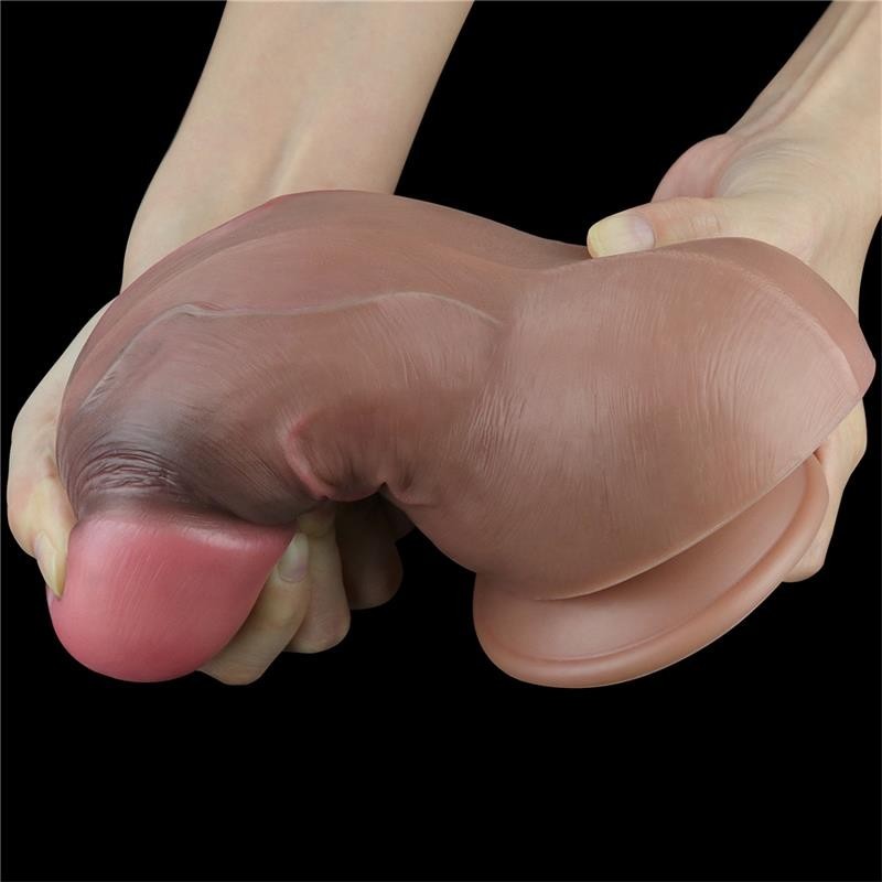 Dildo Maxi Largo 18 cm Silicone Platinum