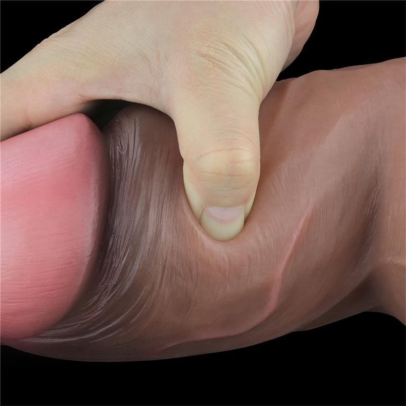 Dildo Maxi Largo 18 cm Silicone Platinum