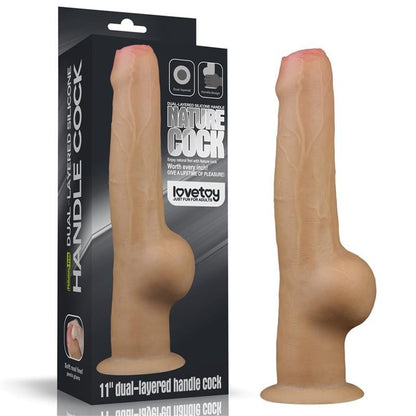 Dildo Maxi 27 cm Silicone Platinum