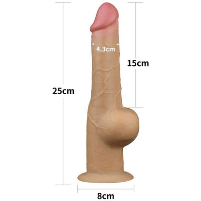 Dildo Maxi 25 cm Silicone Platinum 9,5
