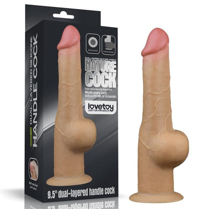 Dildo Maxi 25 cm Silicone Platinum 9,5