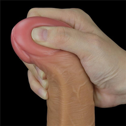 Vibratore Rotante Wireless 25 cm Silicone Platinum