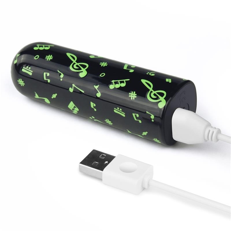 Mini Vibratore 8 cm Usb Glow