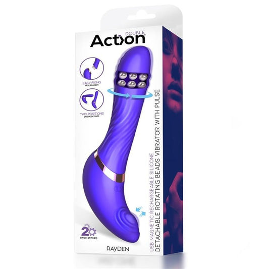 Vibratore Punto G Rotante Pulsante Rayden