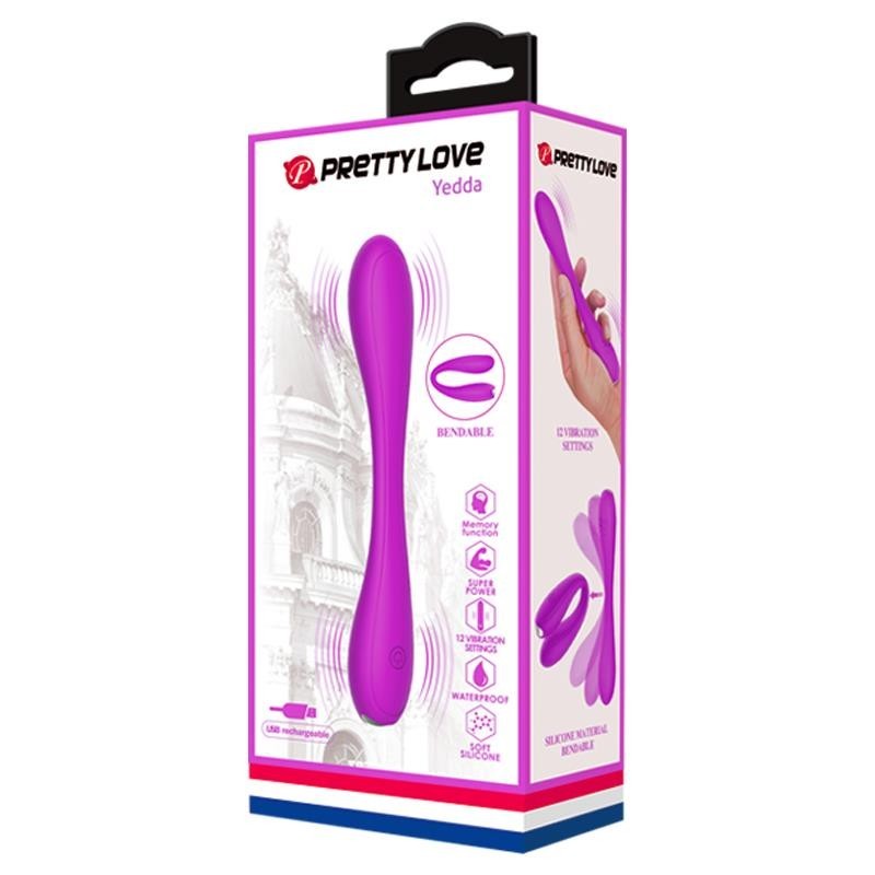 Vibratore Snodabile 17 cm Usb Yedda