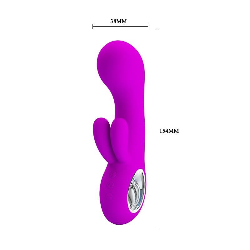 Vibratore Rabbit 15 cm Usb Valent
