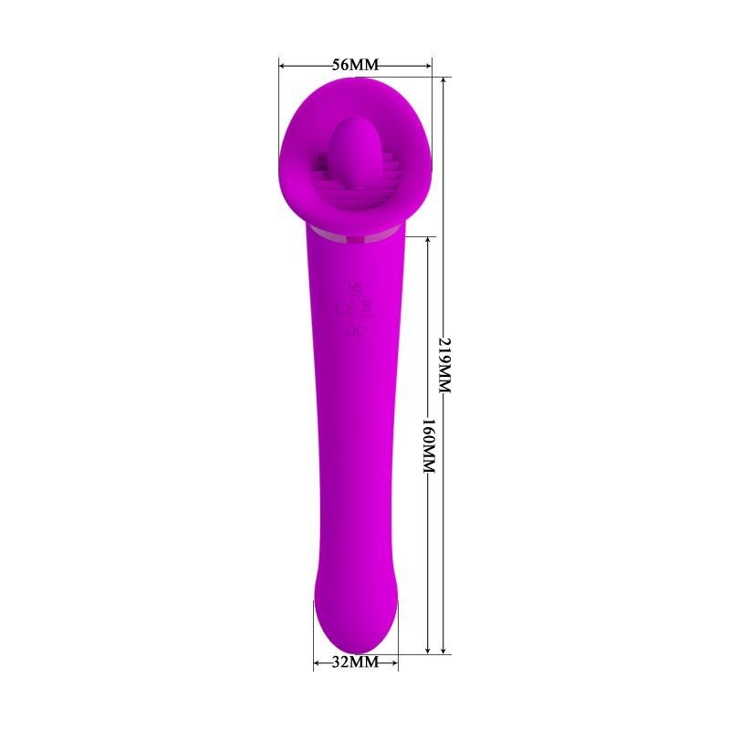 Lingua Vibrante e Vibratore 21 cm Faust