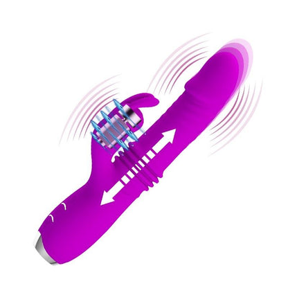 Vibratore Rabbit Telescopico 19 cm Dorothy
