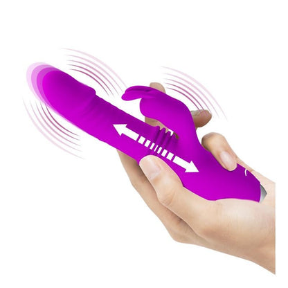 Vibratore Rabbit Telescopico 19 cm Dorothy