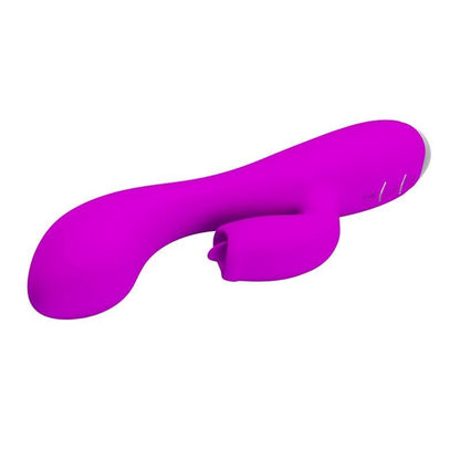 Vibratore con Lingua Vibrante 19 cm Gloria