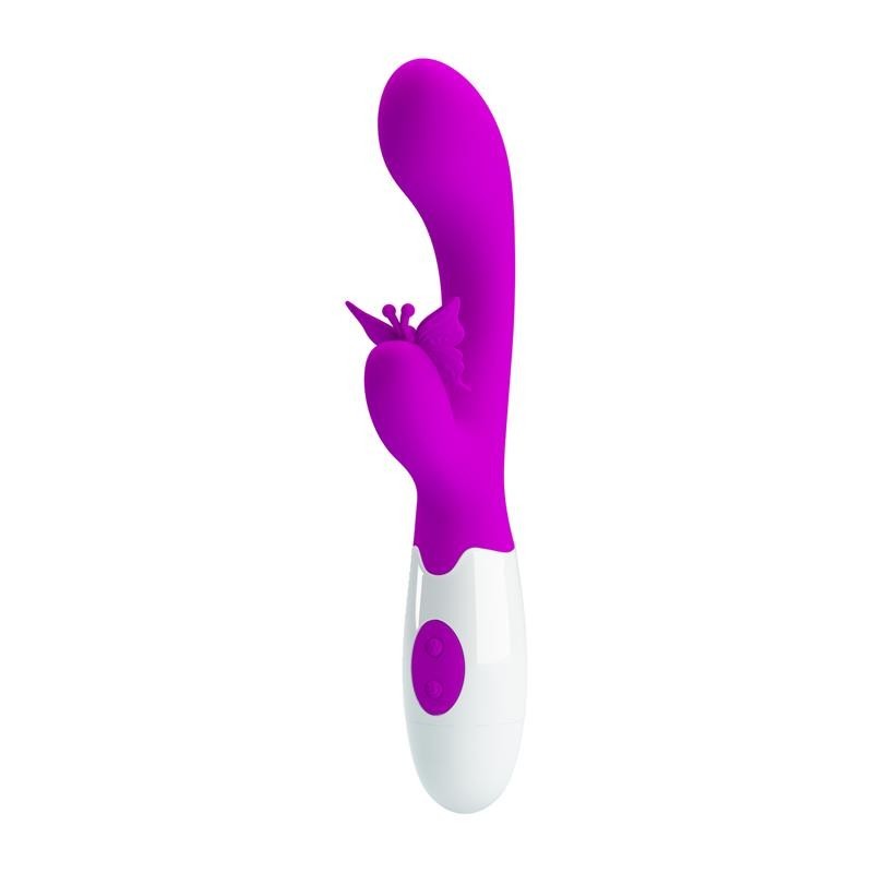 Vibratore Rabbit 19 cm Butterfly Kiss