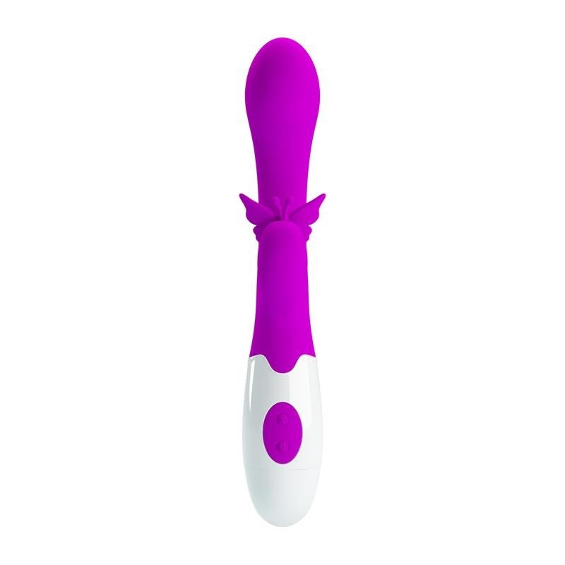 Vibratore Rabbit 19 cm Butterfly Kiss