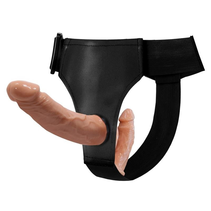 Strap On Doppio Dildo Harness