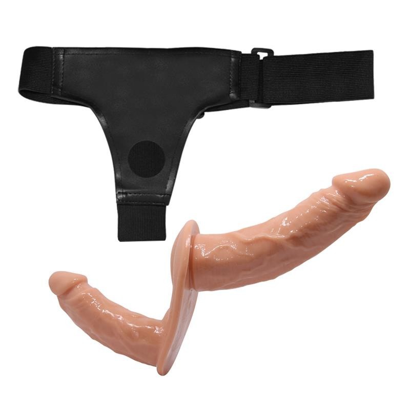 Strap On Doppio Dildo Harness
