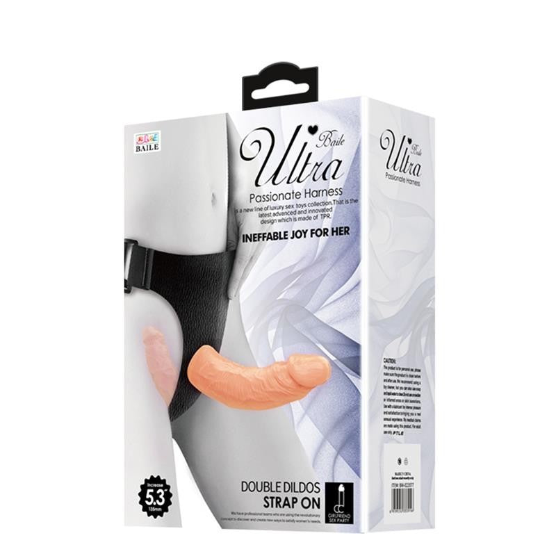Strap On Doppio Dildo Harness