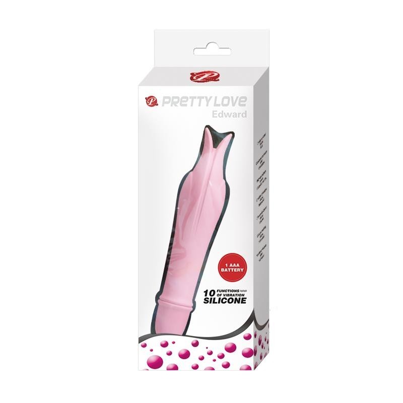 Stimolatore Clitoride 14 cm Edward Rosa