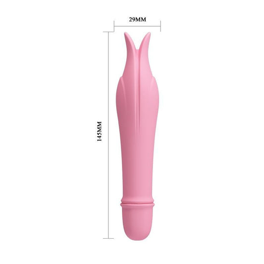 Stimolatore Clitoride 14 cm Edward Rosa