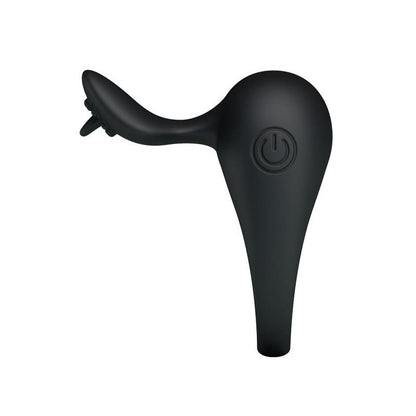 Anello Vibrante Silicone Tonguo Nero