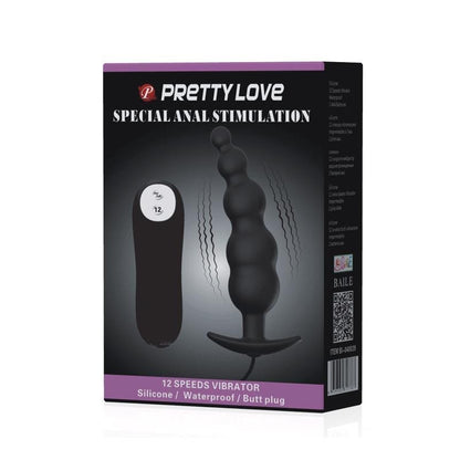 Plug Anale Vibrante 11 cm Bubbles