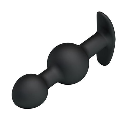 Plug Anale con Sfere Interne 10 cm