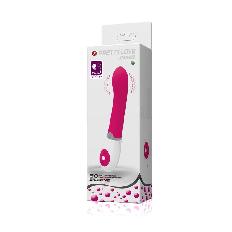 Vibratore Controllo Vocale 19 cm Daniel