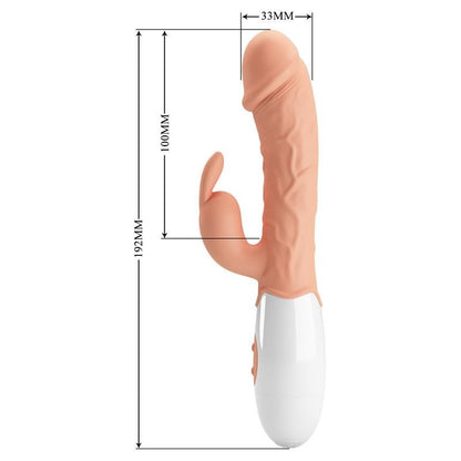 Vibratore Rabbit Realistico 19 cm Bunny