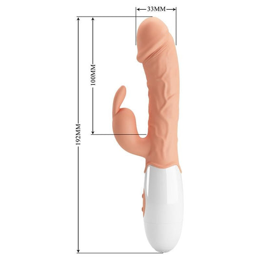 Vibratore Rabbit Realistico 19 cm Bunny