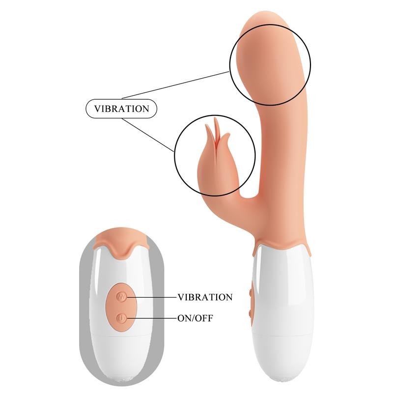Vibratore Rabbit 19 cm Bloody Mary