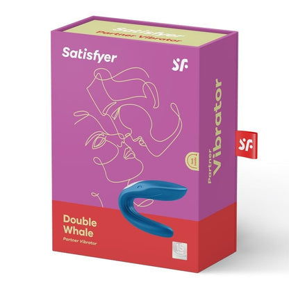 Vibratore per Coppia Satisfyer Double Whale