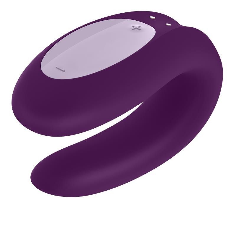 Vibratore Per Coppia Satisfyer Double Joy Viola