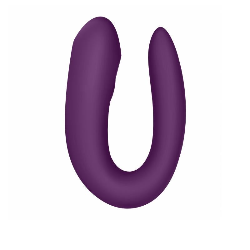 Vibratore Per Coppia Satisfyer Double Joy Viola
