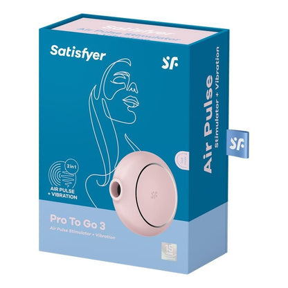 Succhia Clitoride Satisfyer Pro to Go 3 Rosa