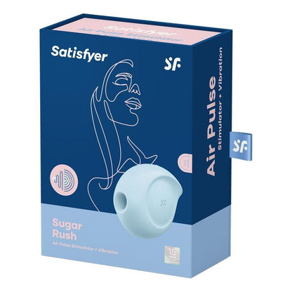 Succhia Clitoride e Vibratore Sugar Rush Azzurro