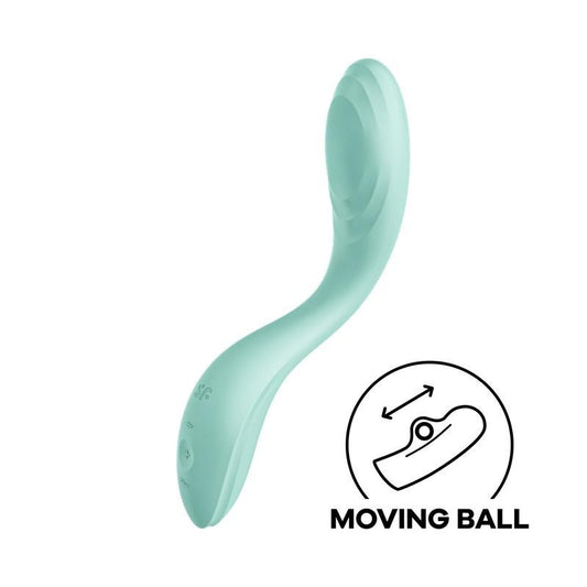 Vibratore Punto G Satisfyer Rrrolling Pleasure Mint