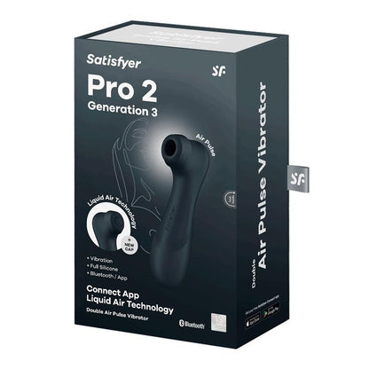 Succhia Clitoride con App Satisfyer Pro 2 Gen 3 Nero