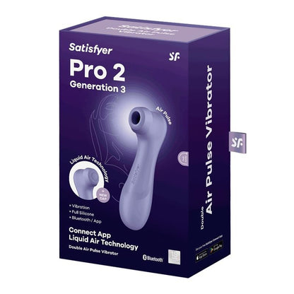 Succhia Clitoride con App Satisfyer Pro 2 Gen 3 Viola