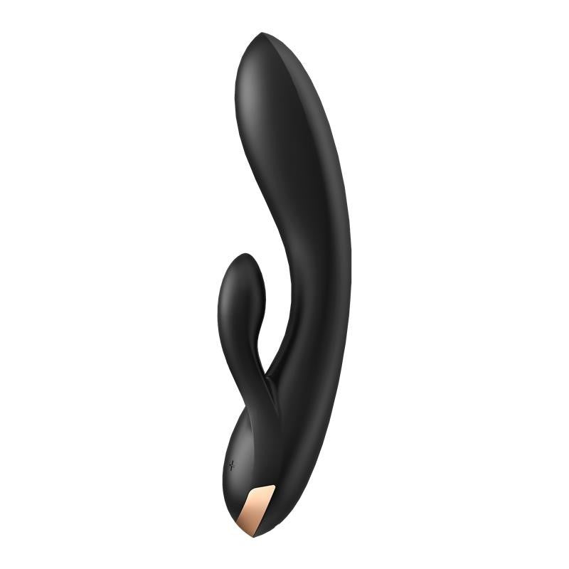 Vibratore con App Satisfyer Double Flex Nero