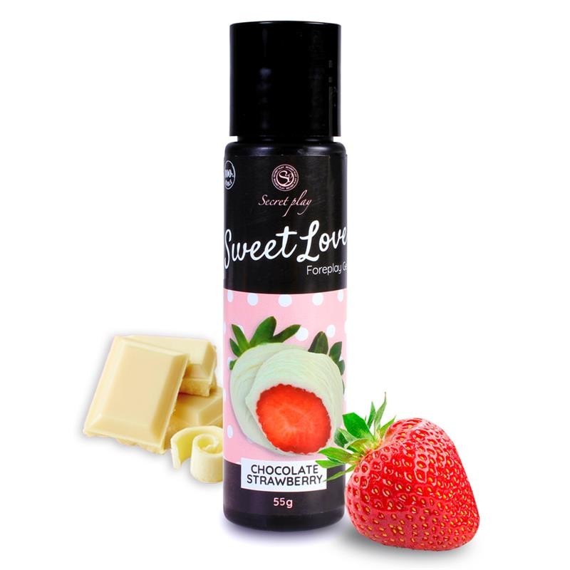 Lubrificante Commestibile Fragola e Cioccolato 60 ml