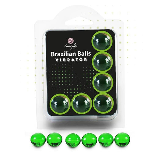 Palline Brasiliane Effetto Vibrazione 6 Pz